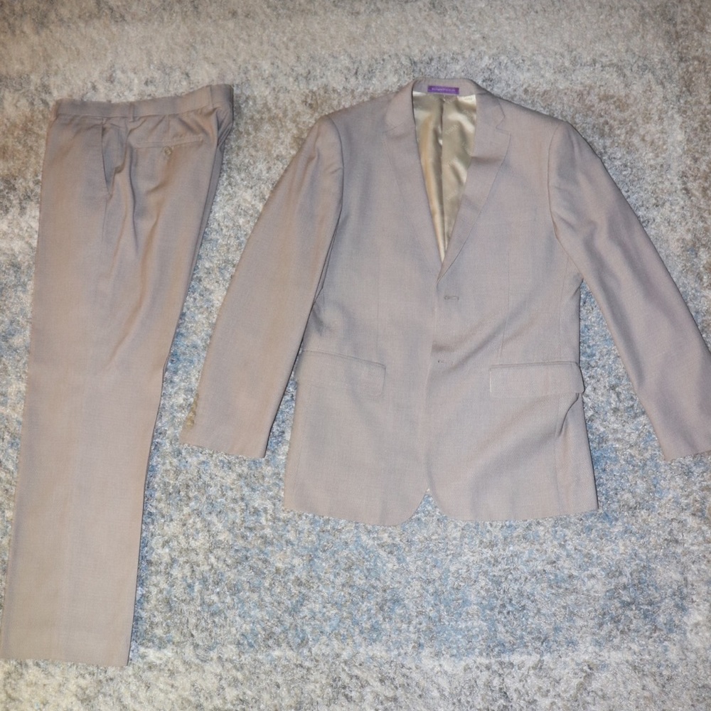 Tan colored Suit | For Men (Slim fit)